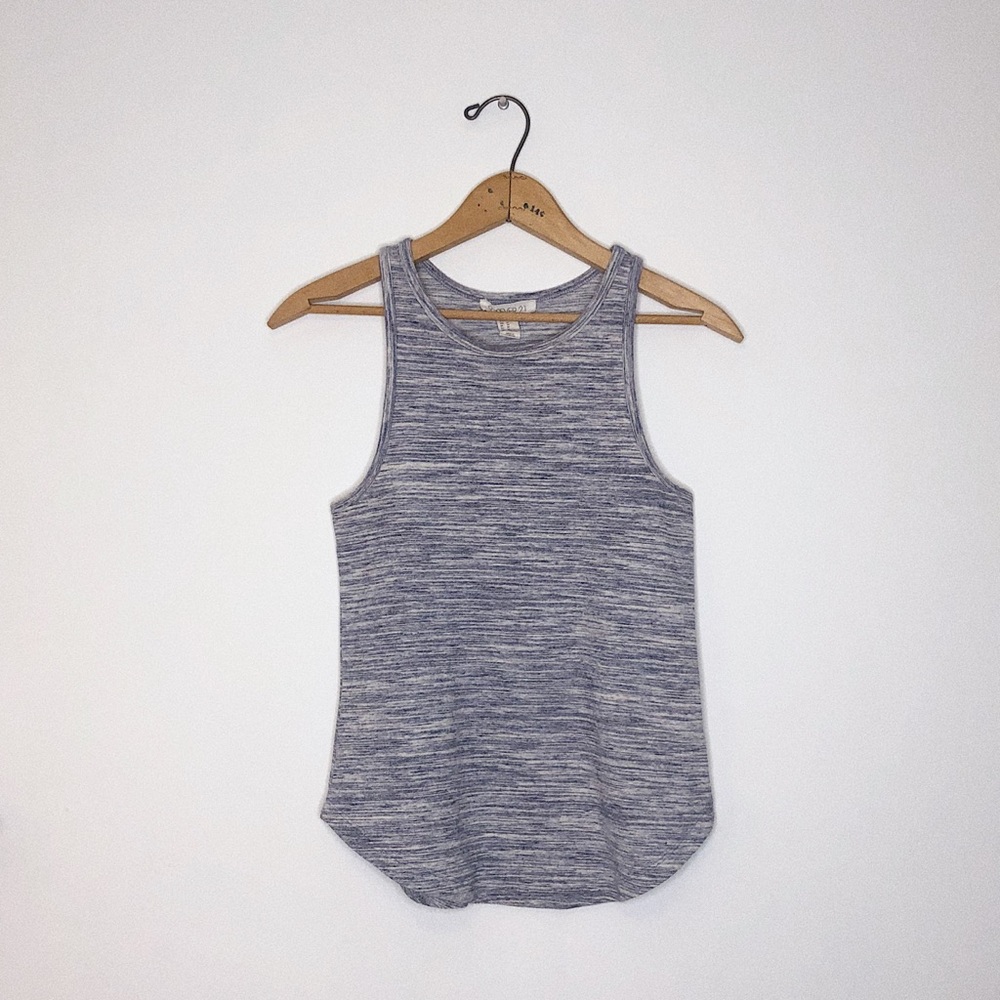 FOREVER 21 | Space Dye Racerback Tank Top